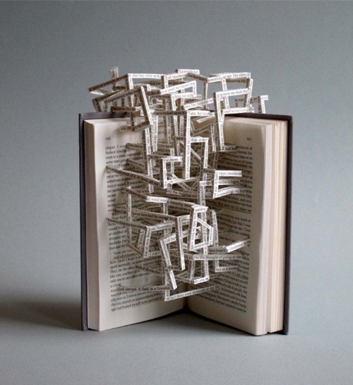 Book sculpture